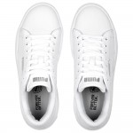 4sn Puma 390758-01 Smash Platform v3 Sneakers Women - white/silver